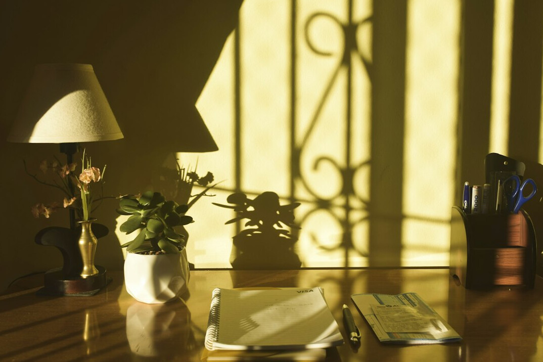 famous uruguayan writer at desk